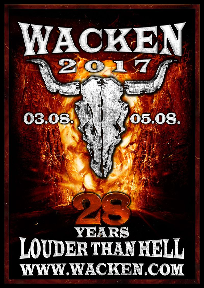 Wacken Open Air 2017 Flyer