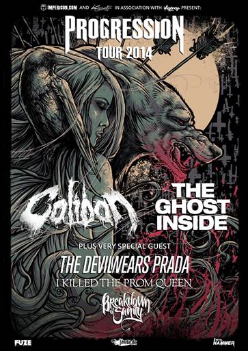 Caliban Tour2014