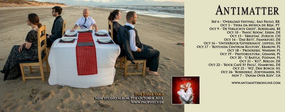 Antimatter Tour Band 2015