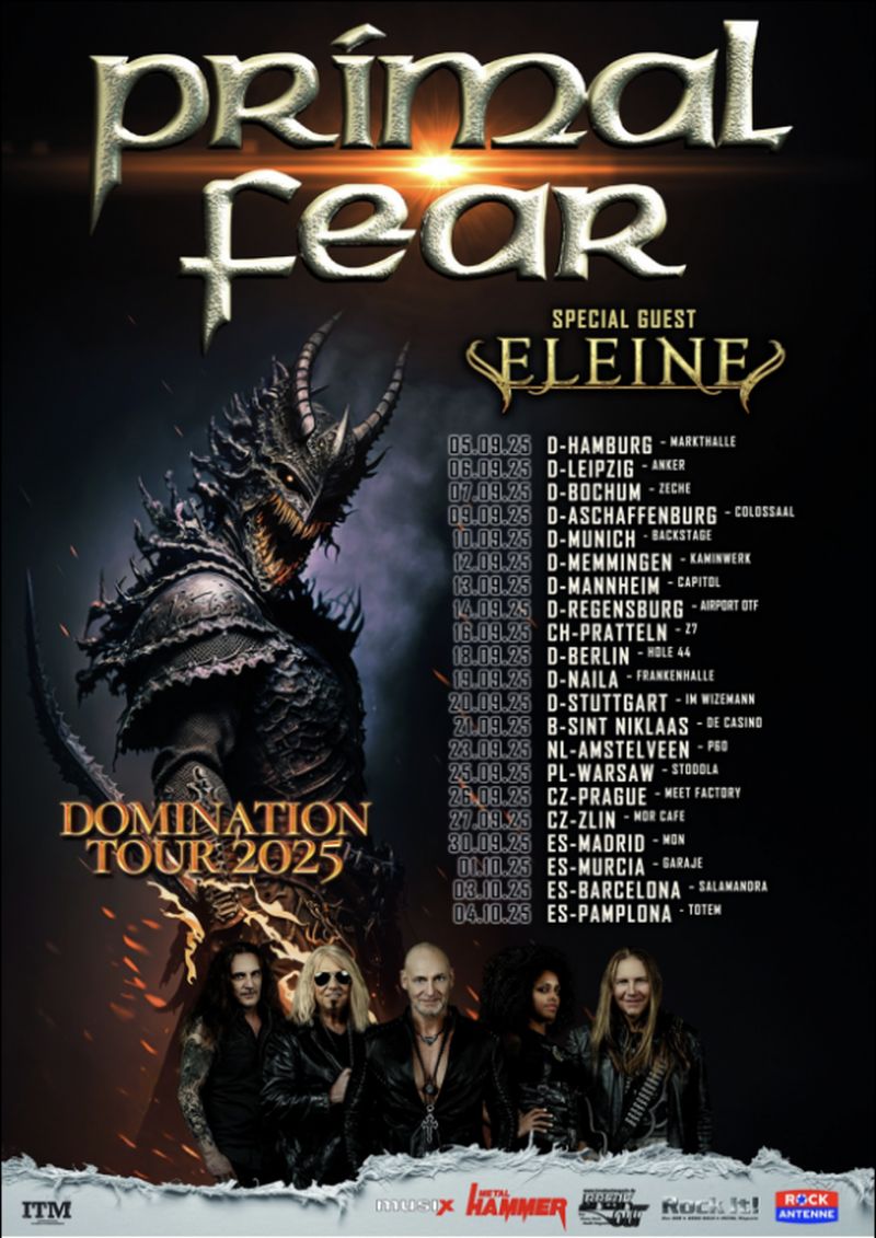 Primal Fear Tour