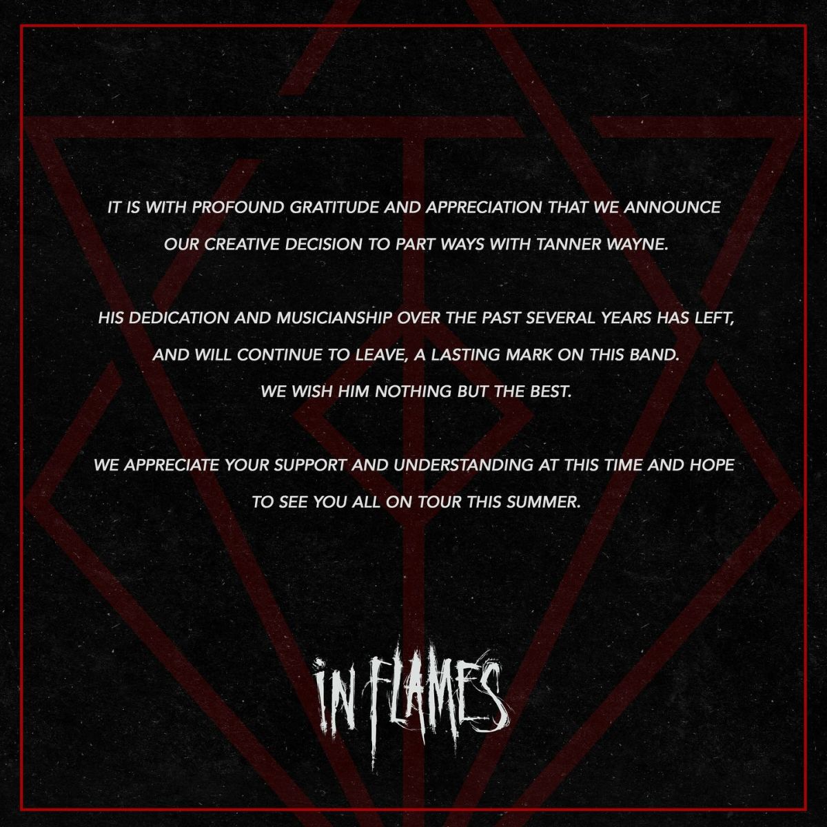 In Flames Statement
