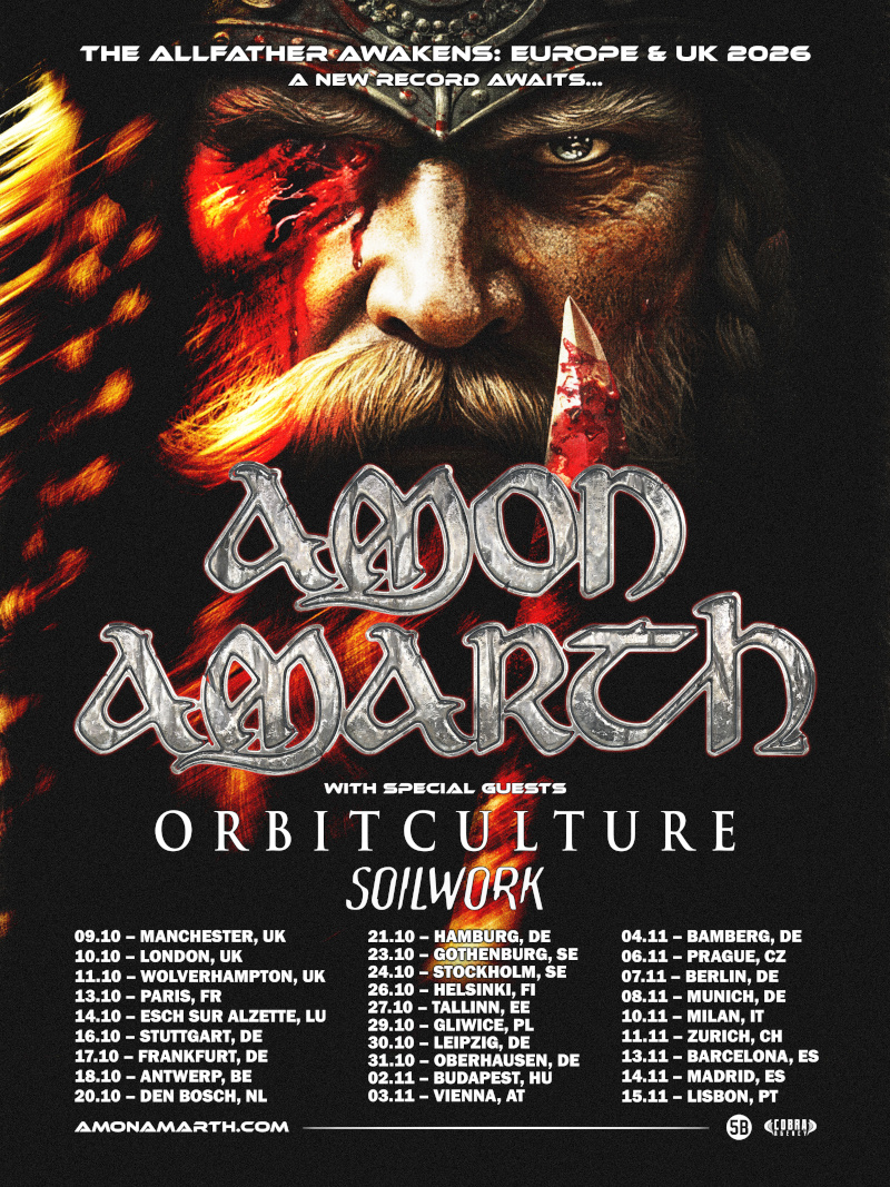 AMON AMARTH EUROPE UK 2026