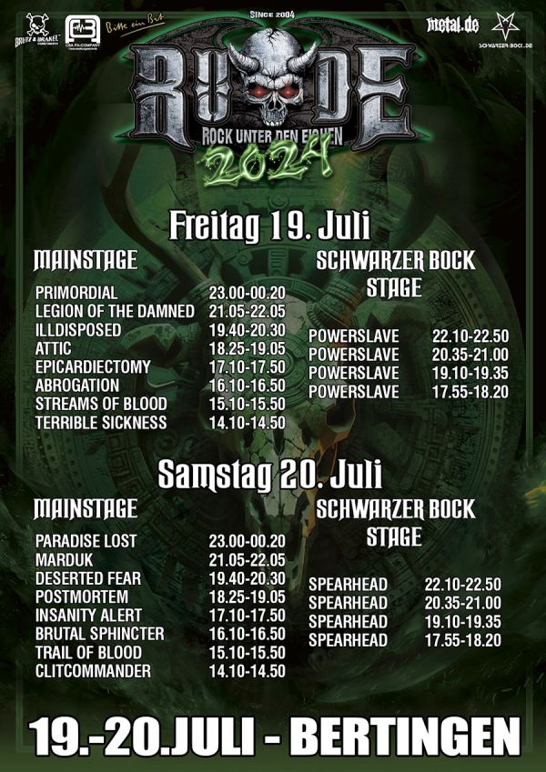 Band LineUp